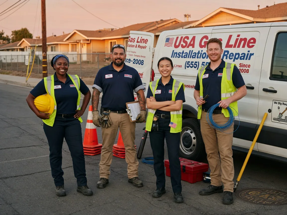 Gas Line Installation company in Bluffton, MN